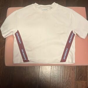 Lacoste Loose Fit Cropped Top!